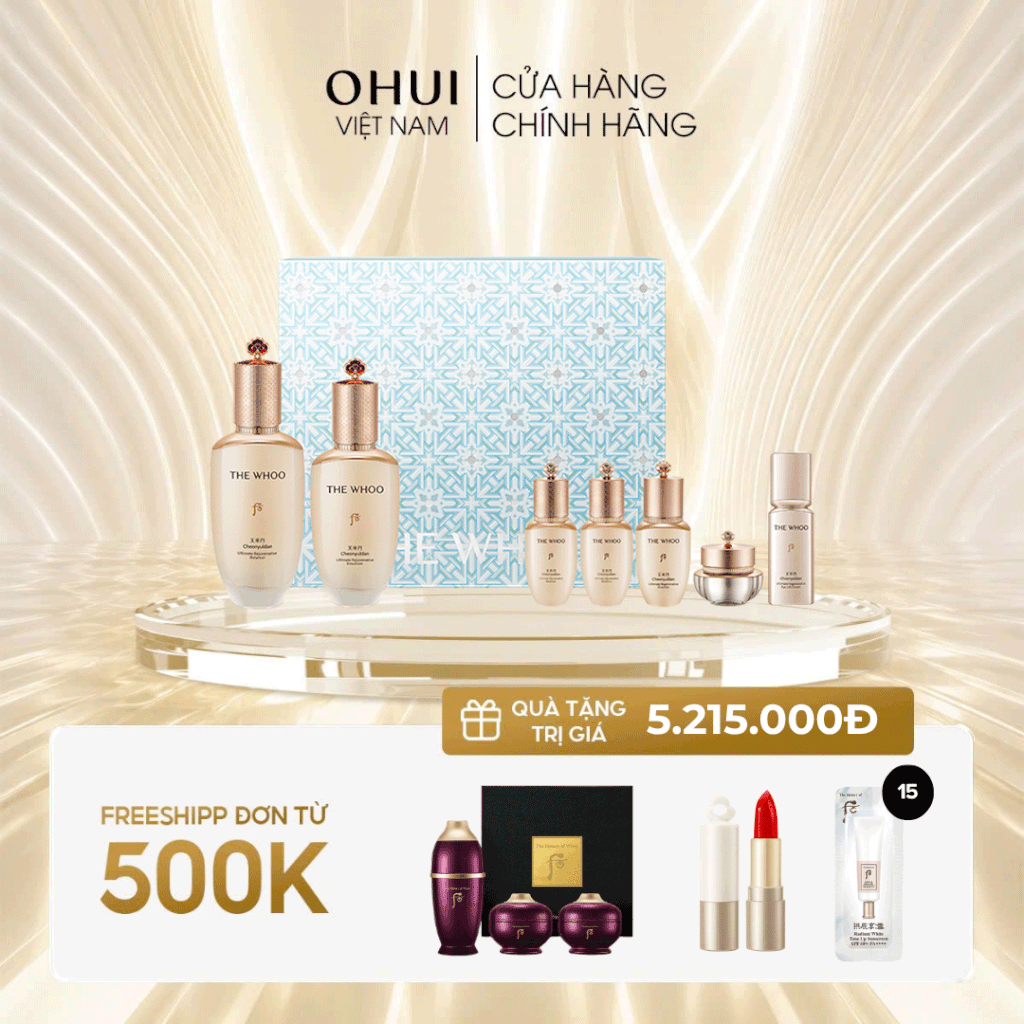 Bộ Dưỡng Da Trẻ Hóa Whoo Cheonyuldan Special Set