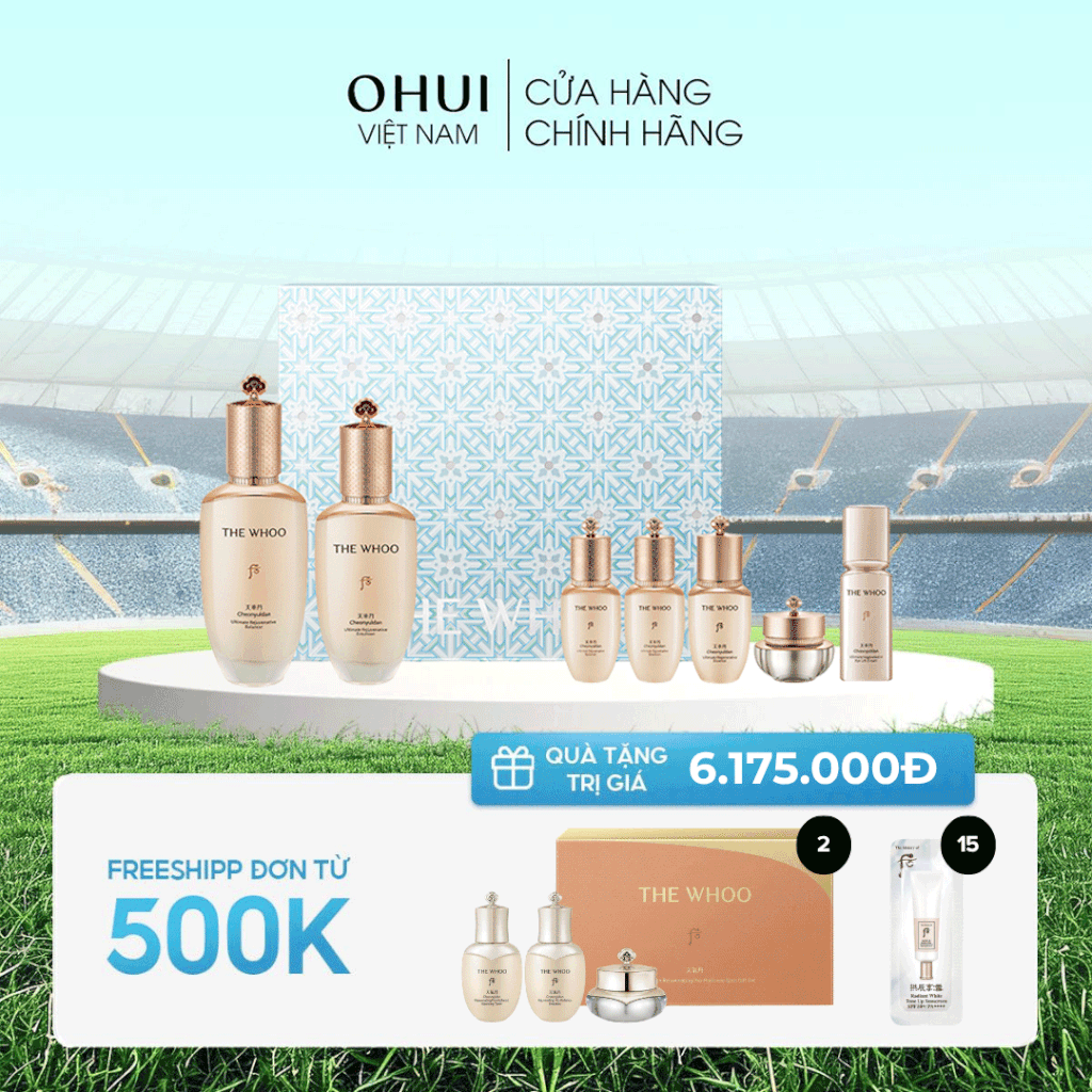 Bộ Dưỡng Da Trẻ Hóa Whoo Cheonyuldan Special Set