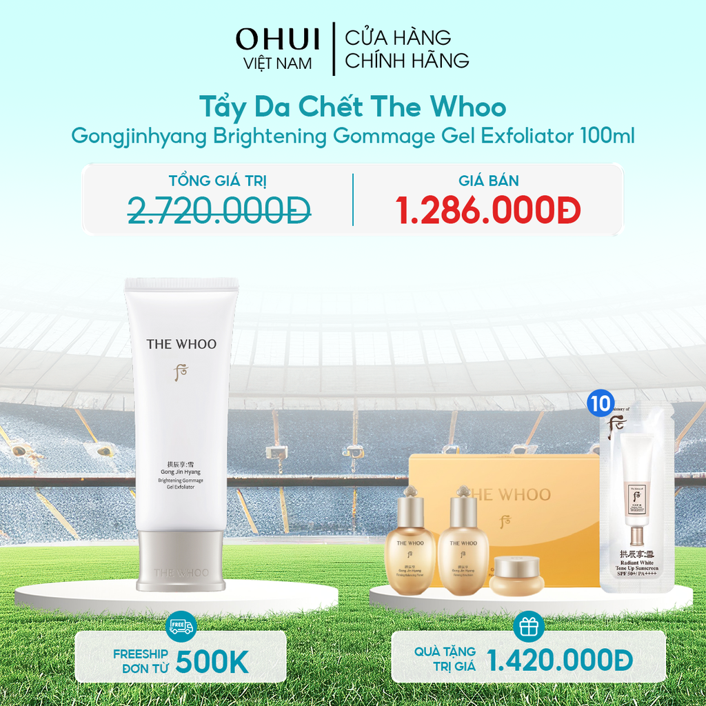 Gel Tẩy Tế Bào Chết Dạng Gel Whoo Gongjinhyang Seol Brightening Gommage Gel