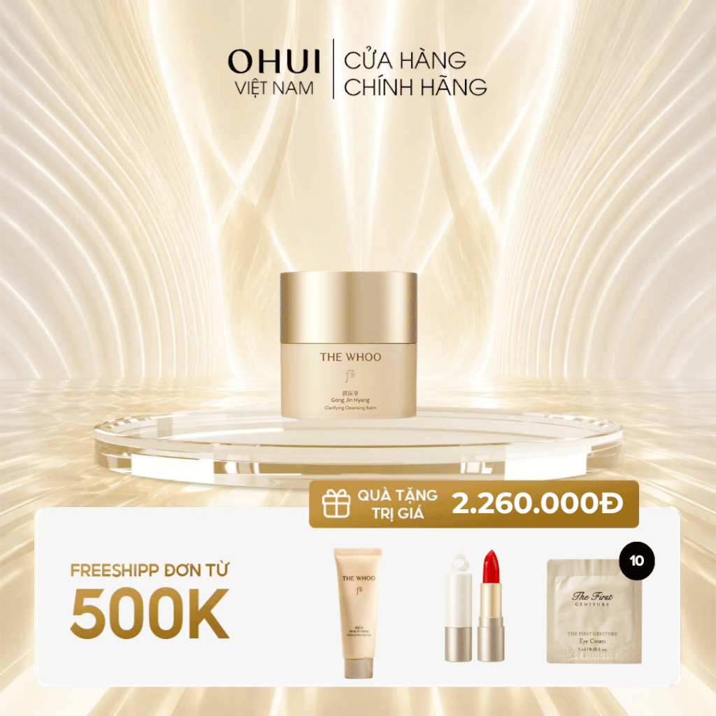 Sáp Tẩy Trang The Whoo Gongjinhyang Clarifying Cleansing Balm