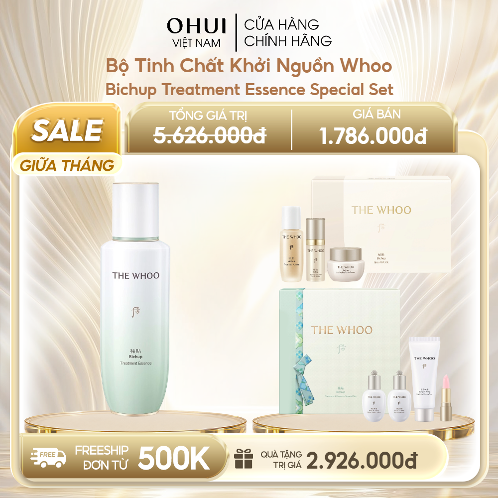 Bộ Tinh Chất Khởi Nguồn Whoo Bichup Treatment Essence Special Set