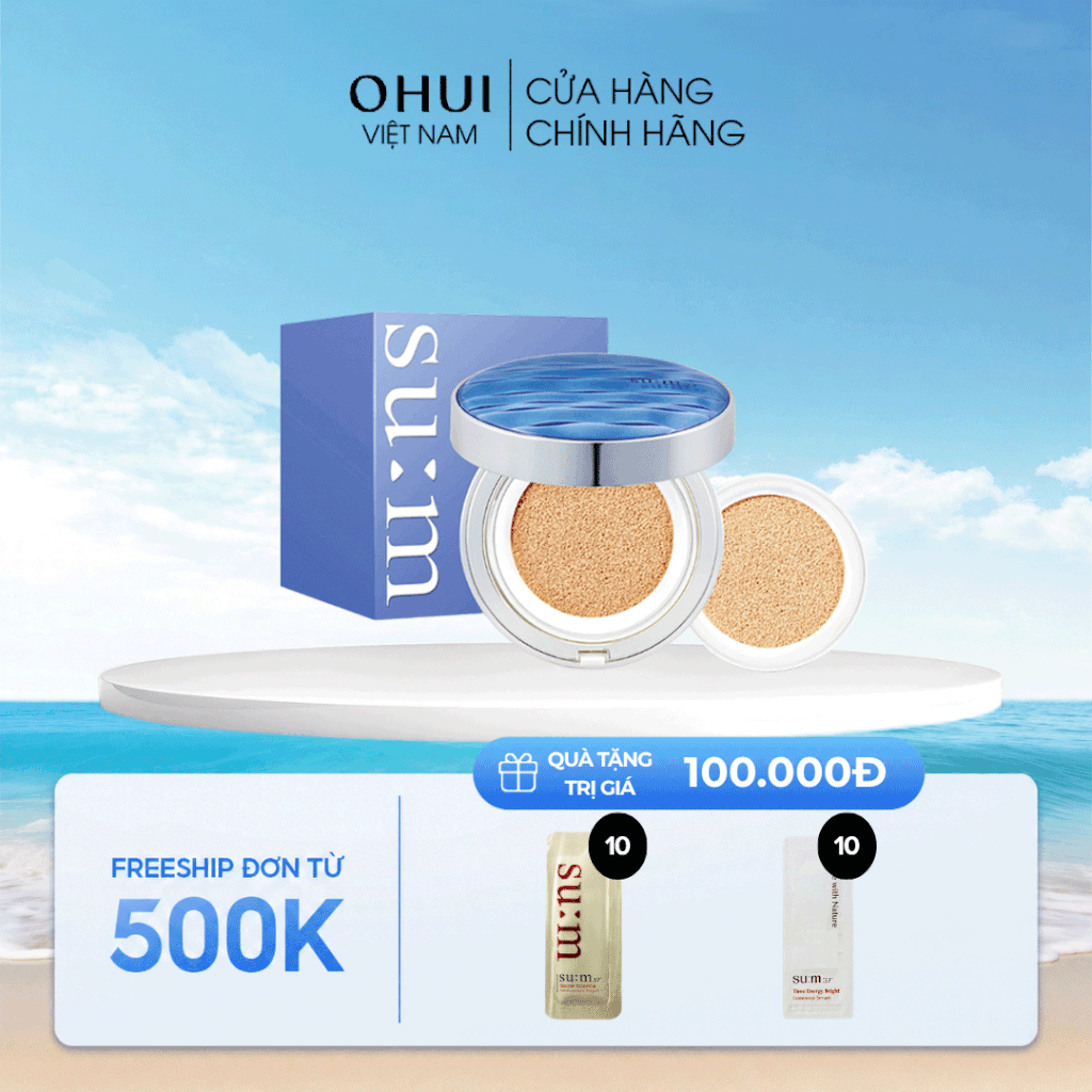 Phấn nước Sum37 Water-full CC Cushion Perfect Finish SPF50+/ PA+++