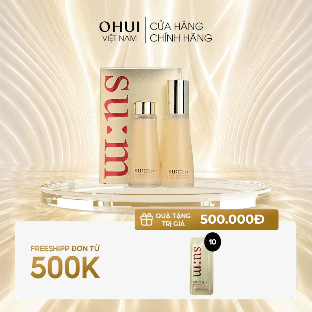 Xịt Khoáng Nước Thần Su:m37 Secret Essence Mist