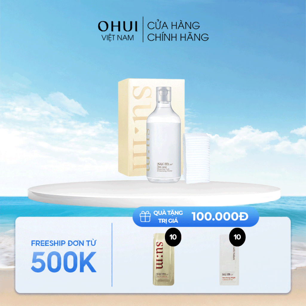 Nước Tẩy Trang Su:m37 Skin Saver Essential Pure Cleansing Water 400ml