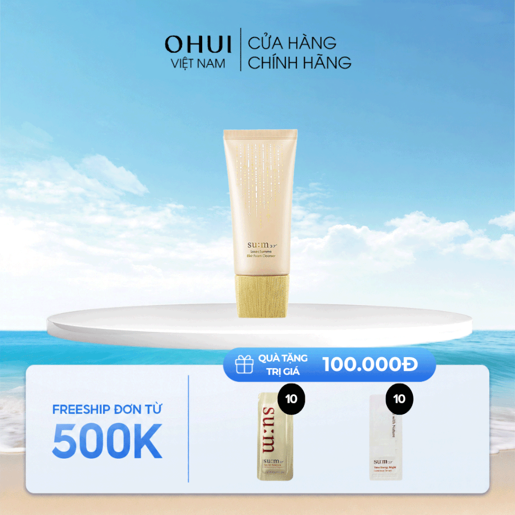 Sửa Rửa Mặt Sum37 Losec Summa Tinh Chất Vàng