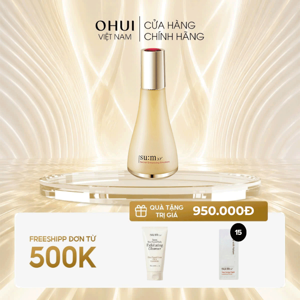 Sữa Dưỡng Chống Lão Hóa Su:m37 Secret Enhancing Emulsion