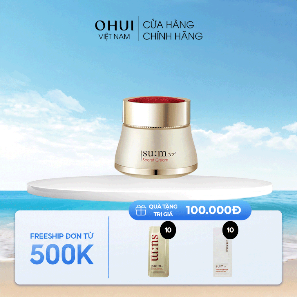 Kem dưỡng ngăn ngừa lão hóa Su:m37 Secret Cream