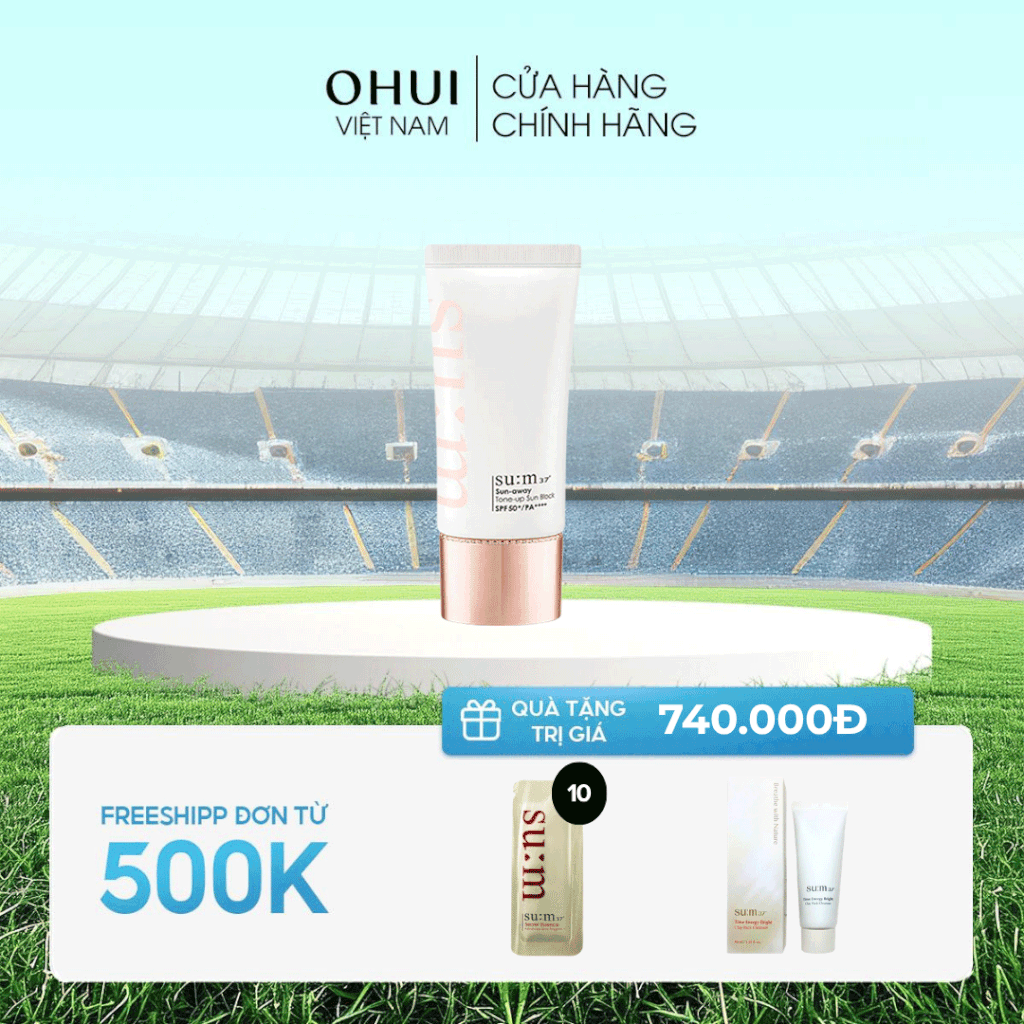 Kem Chống Nắng Su:m37 Sun Away Tone-Up Sun Block SPF50+/PA++++ 50ml