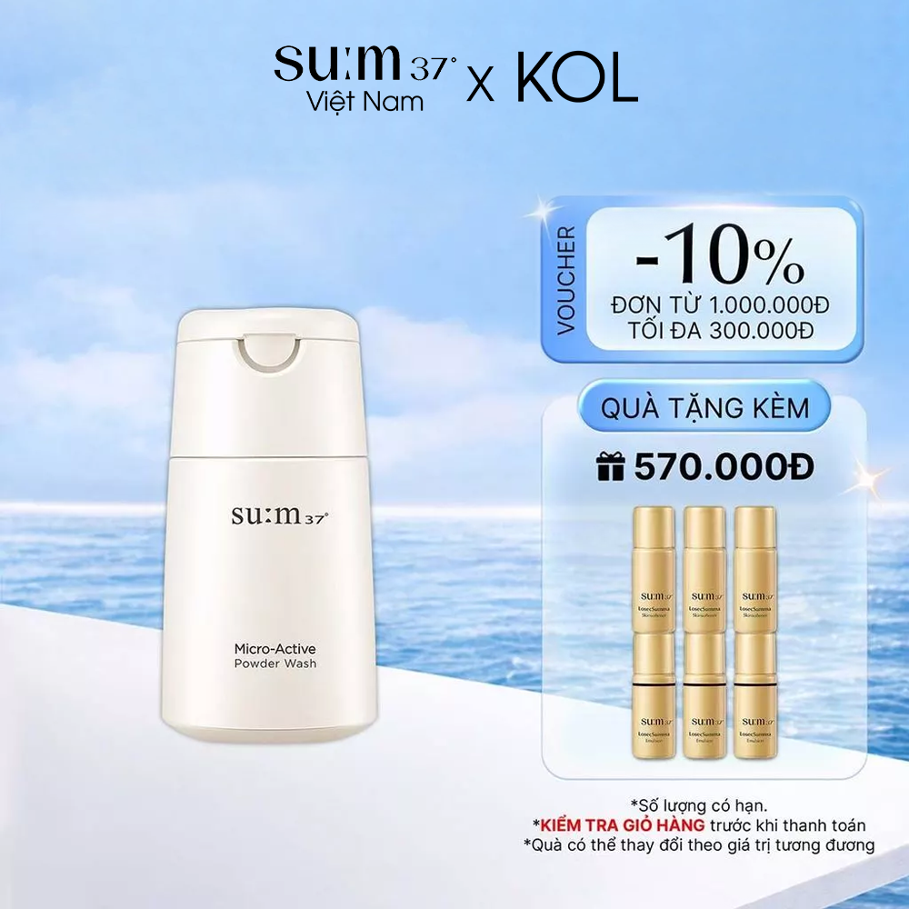 Sữa Rửa Mặt Dạng Bột Sum37 Micro-Active Powder Wash