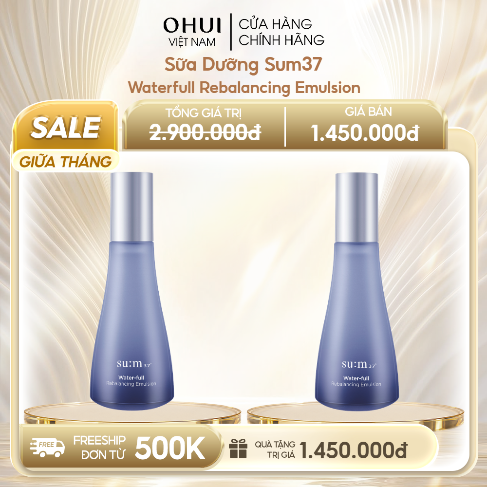 Sữa Dưỡng Sum37 Waterfull Rebalancing Emulsion