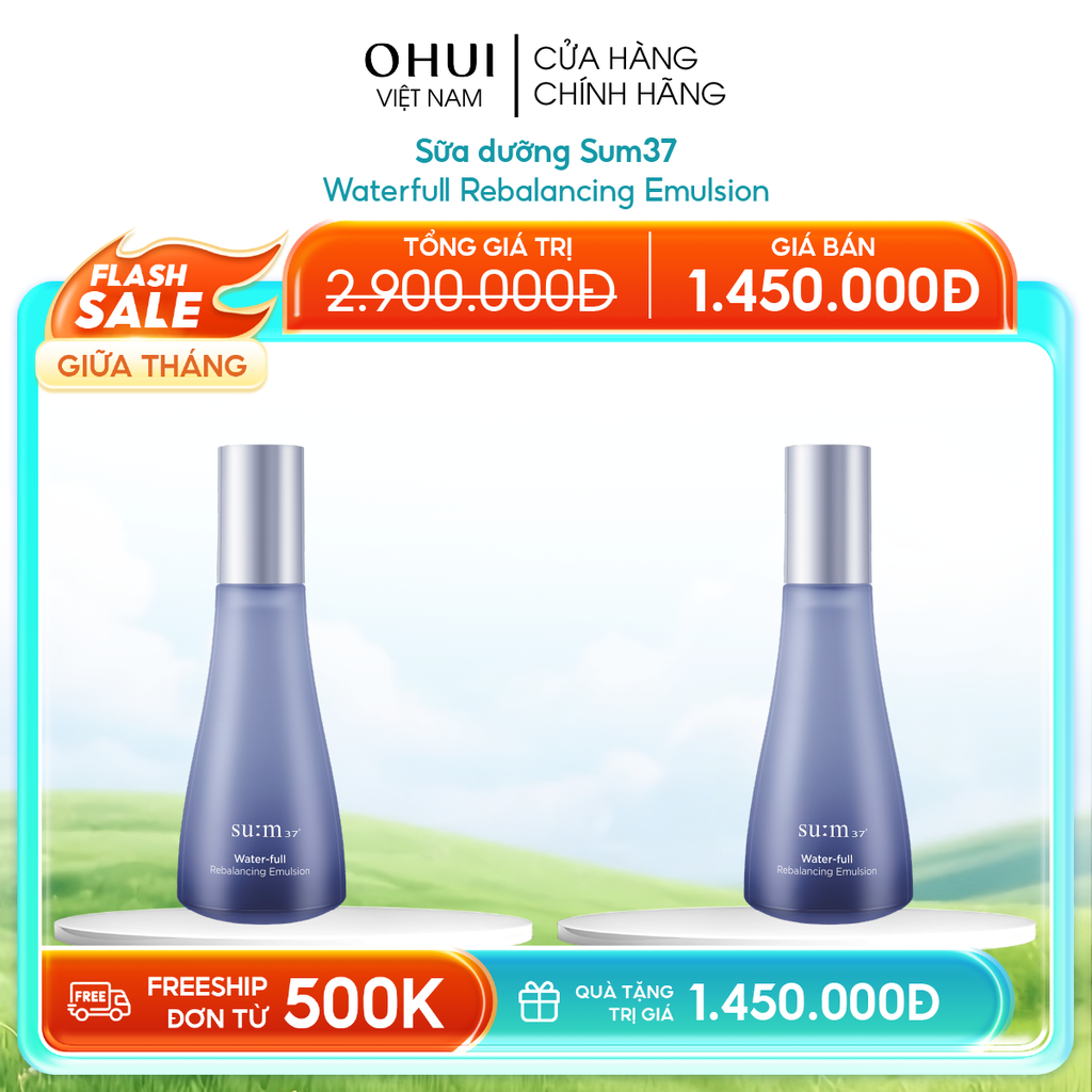 Sữa Dưỡng Sum37 Waterfull Rebalancing Emulsion