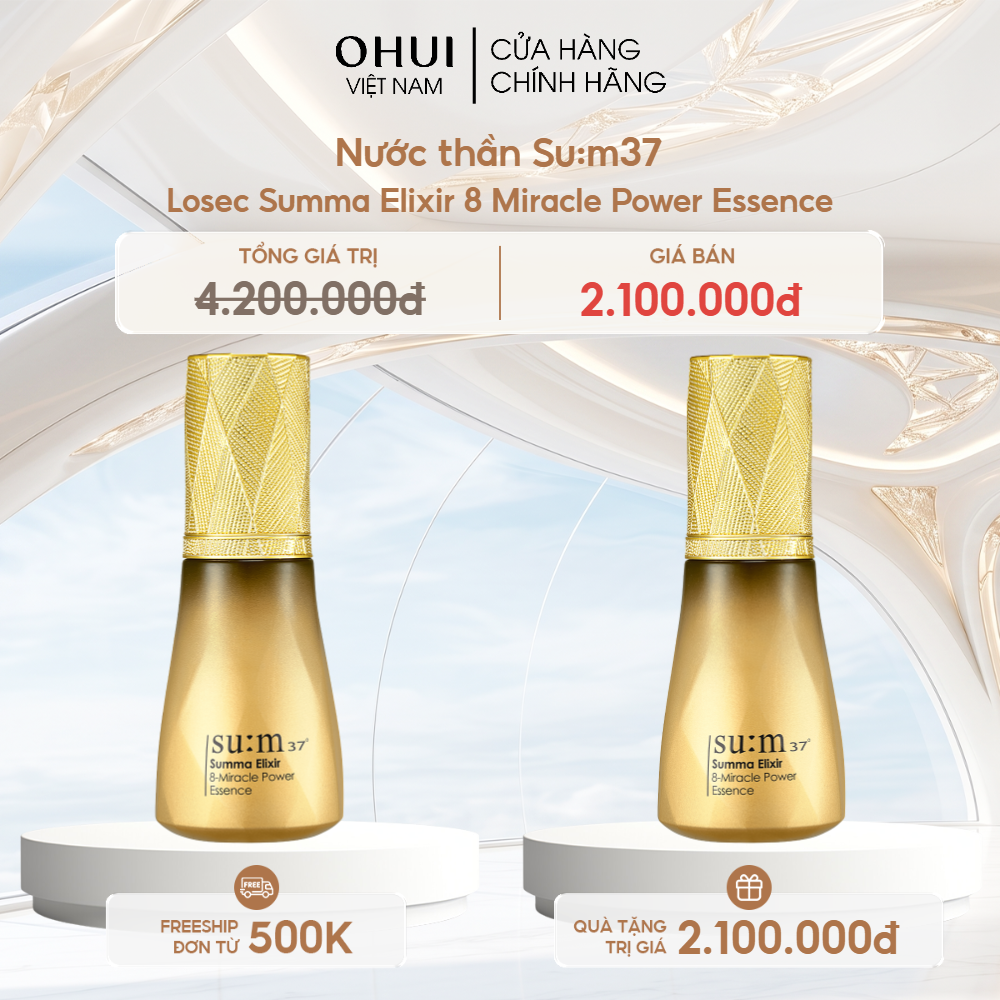 Nước thần Su:m37 Losec Summa Elixir 8 Miracle Power Essence