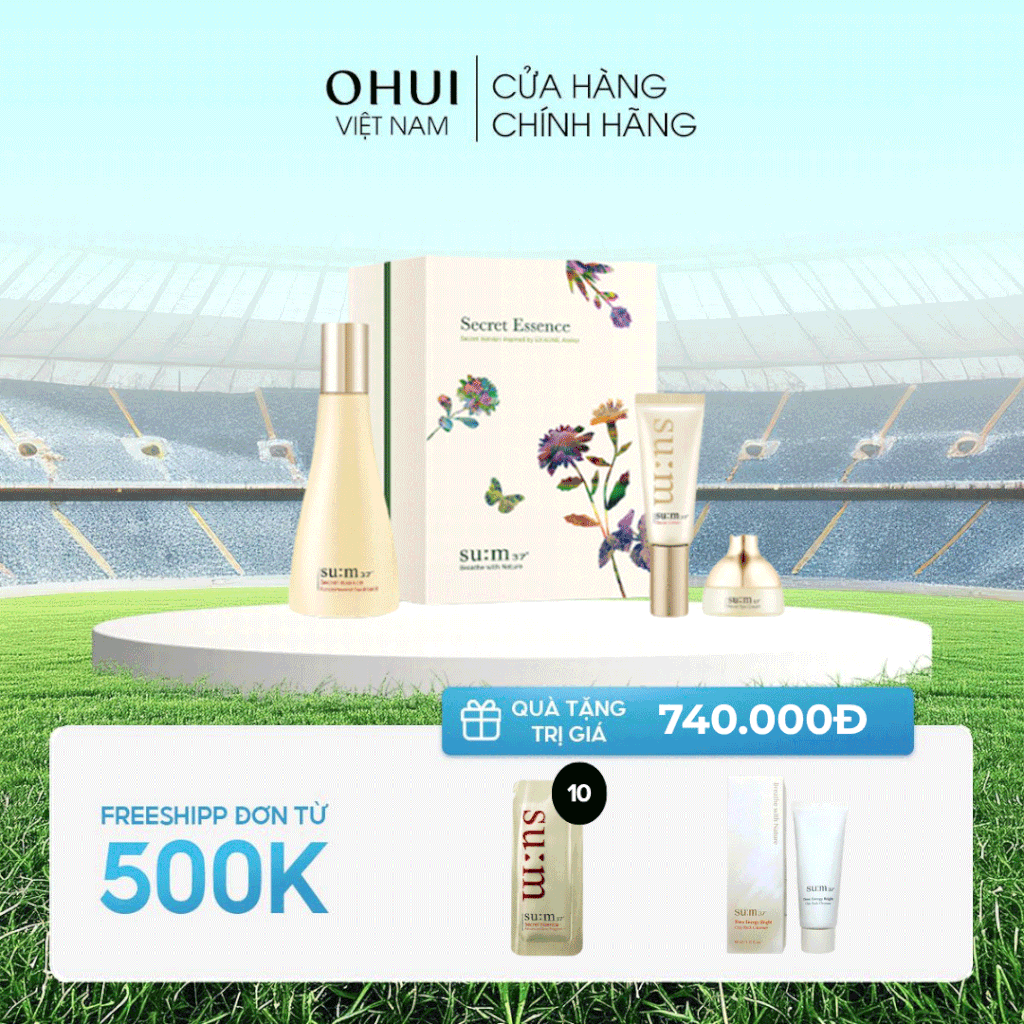 Bộ Dưỡng Phục Hồi Nền Tảng Da Su:m37 Secret Essence Fundamental Treatment Special Set
