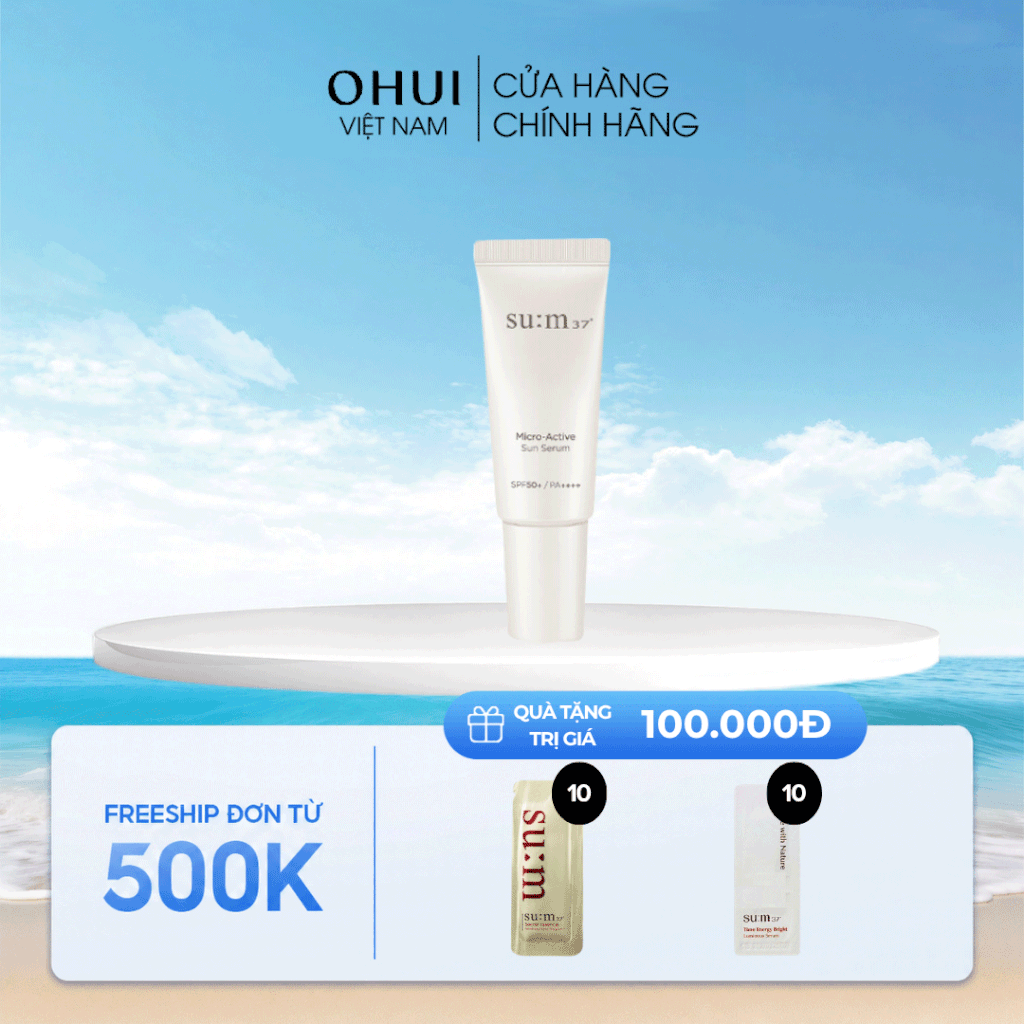 Tinh Chất Sum37 Micro-Active Sun Serum SPF50/PA++++