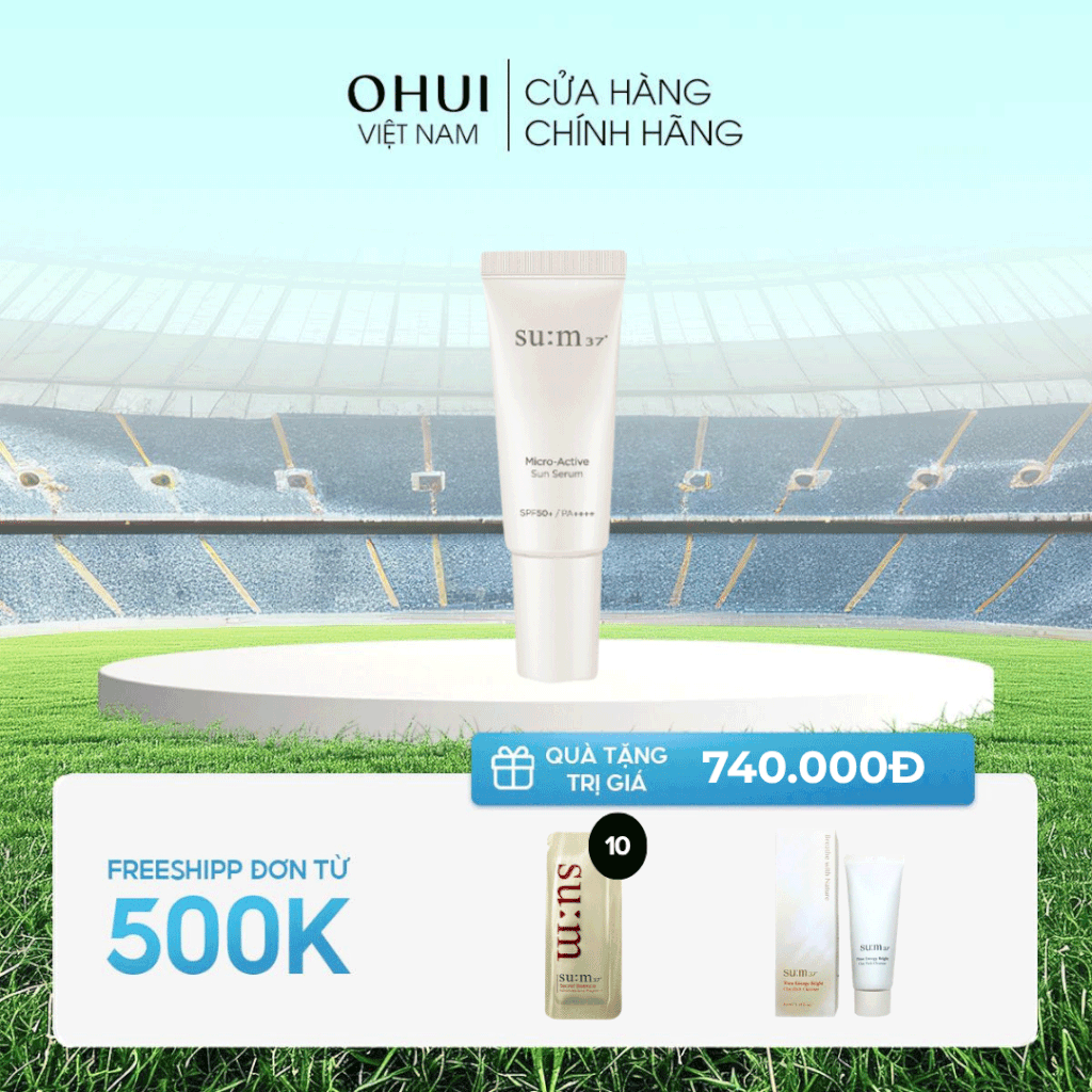 Tinh Chất Sum37 Micro-Active Sun Serum SPF50/PA++++