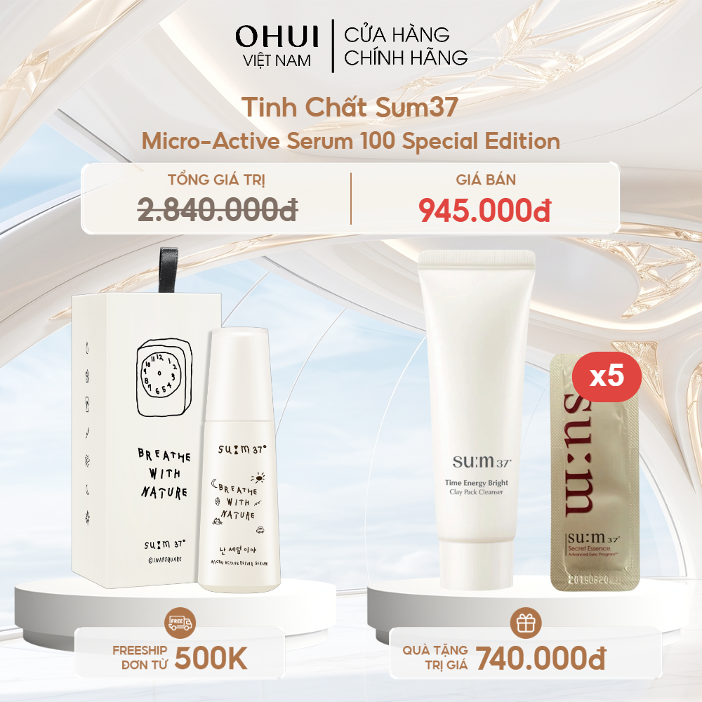 Tinh Chất Sum37 Micro-Active Serum 100 Special Edition