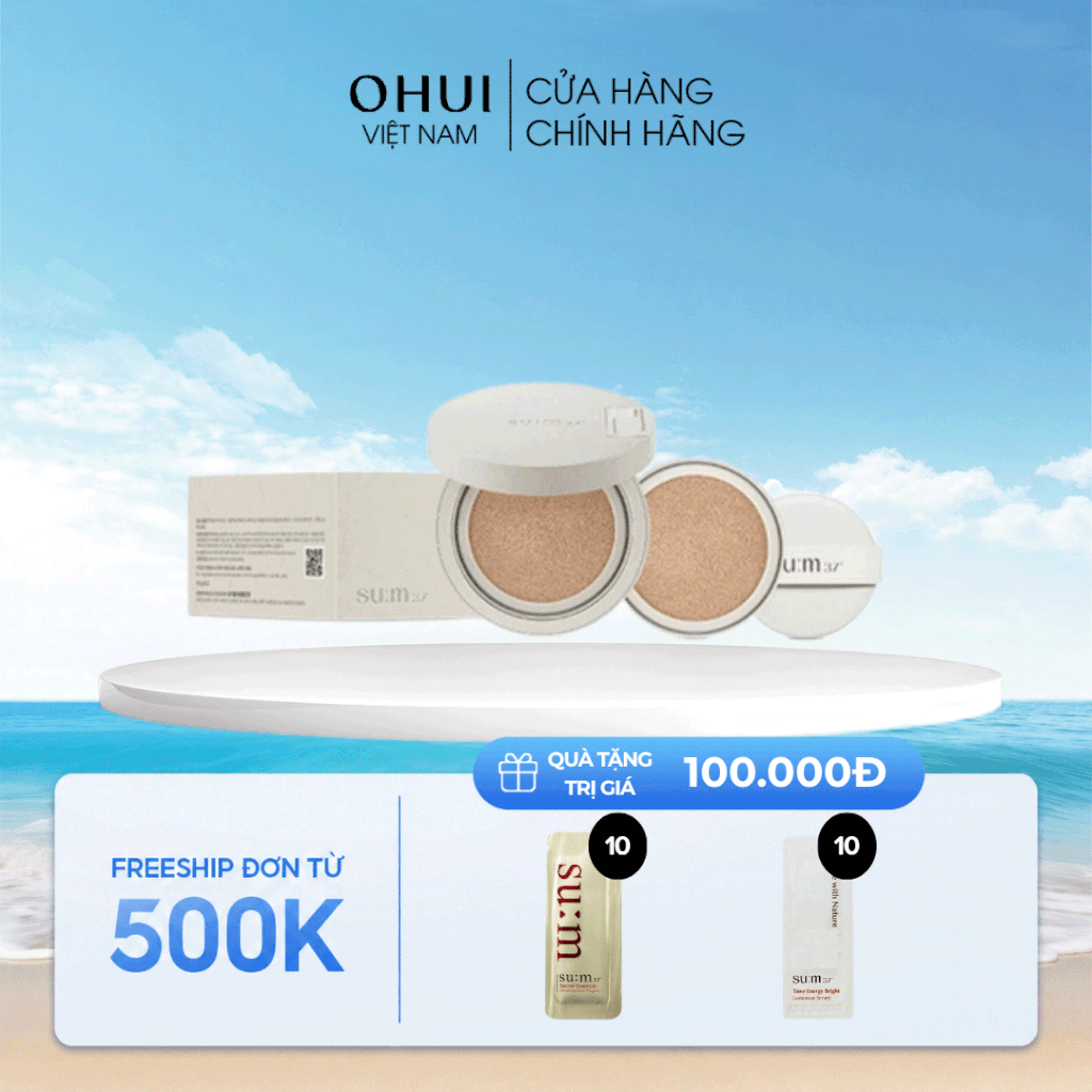 Phấn Nước Sum37 Skin Stay Soft Glow Cushion