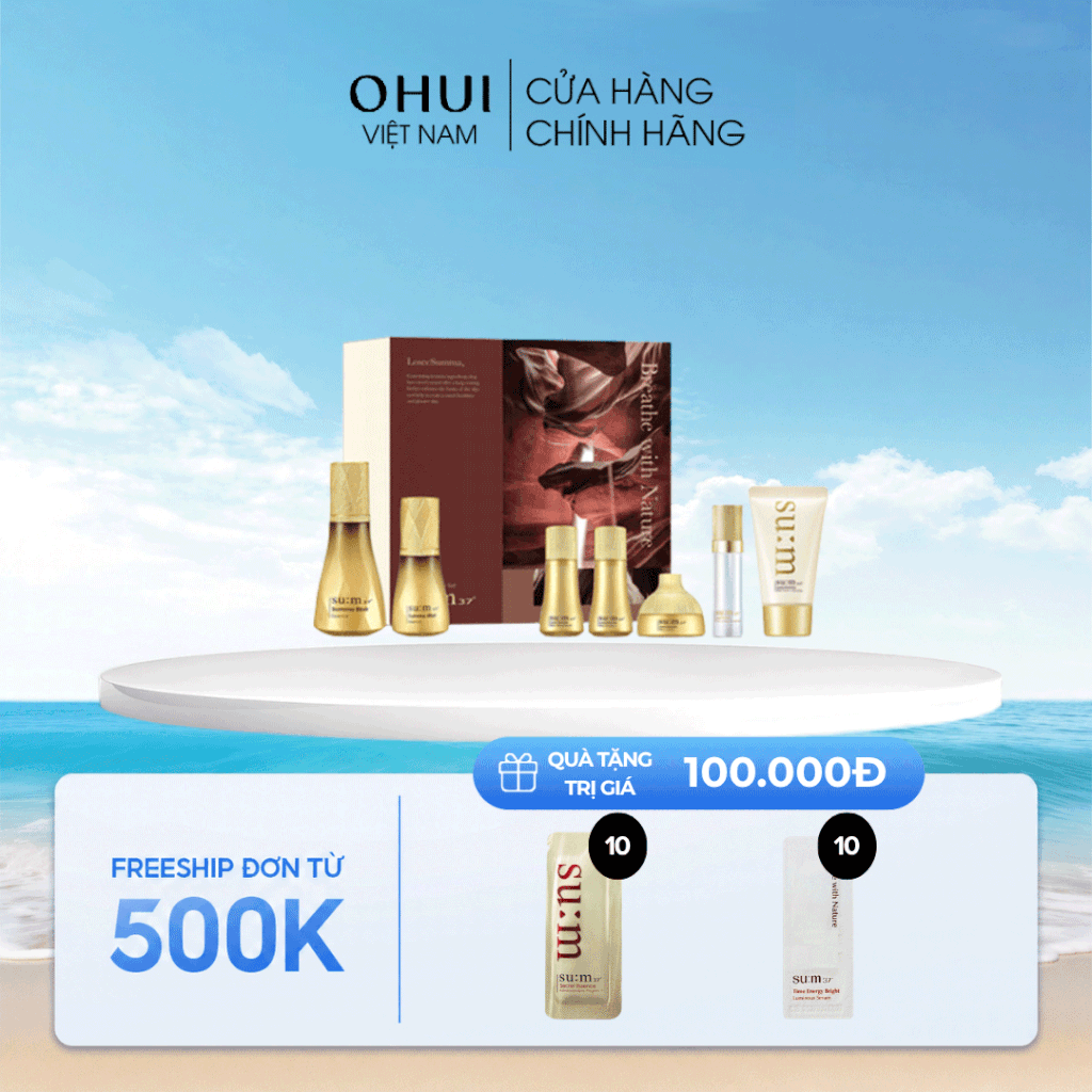Bộ Dưỡng Da Sum37 LosecSumma Elixir Essence Special Set