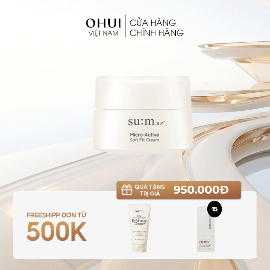 Kem Dưỡng Sum37 Micro-Active Soft Fit Cream