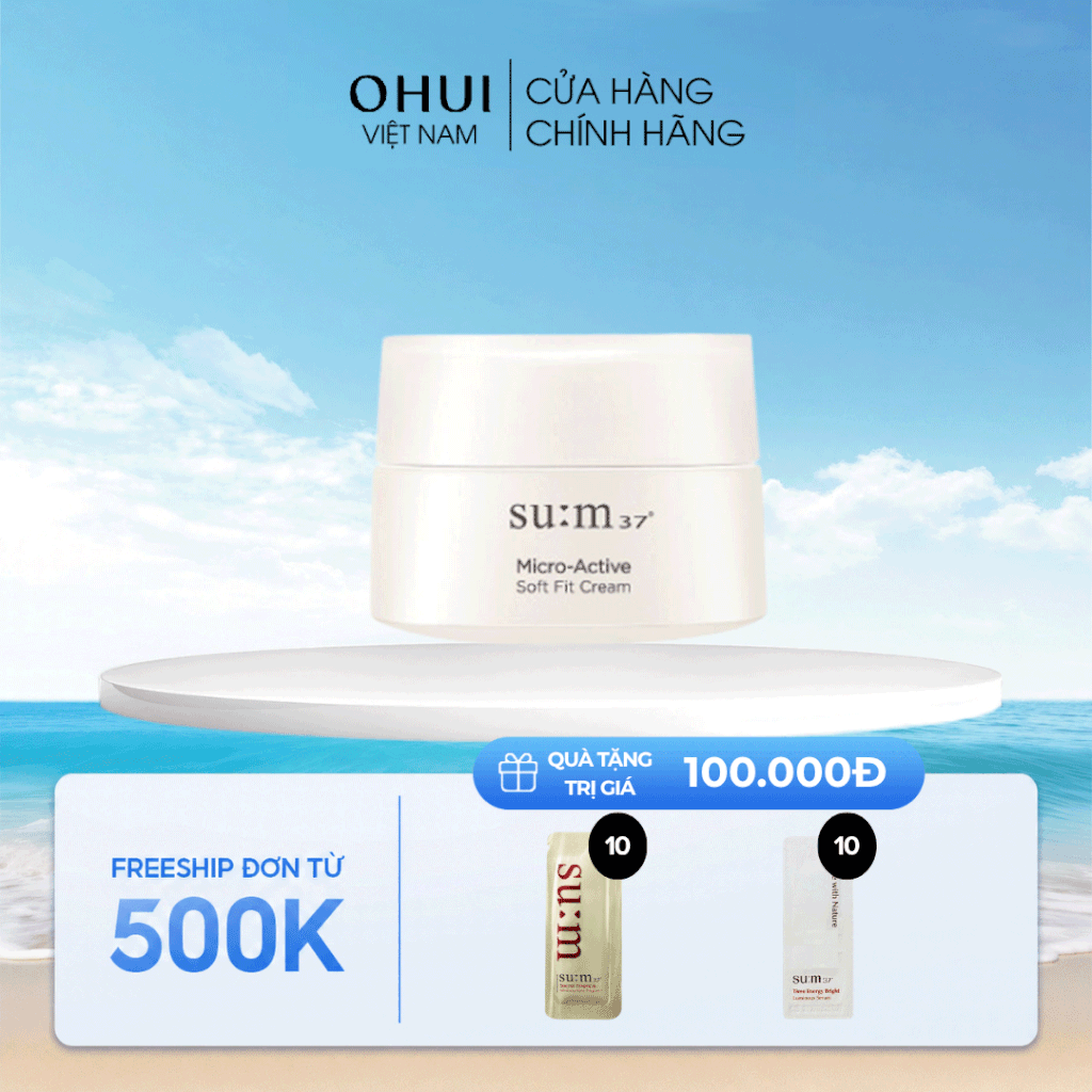 Kem Dưỡng Sum37 Micro-Active Soft Fit Cream