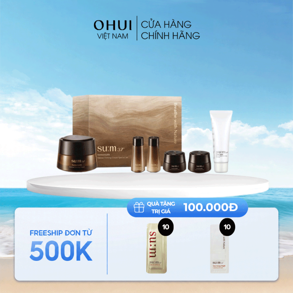 Bộ Dưỡng Da Sum37 Fermentalift Intense Firming Cream Special Set