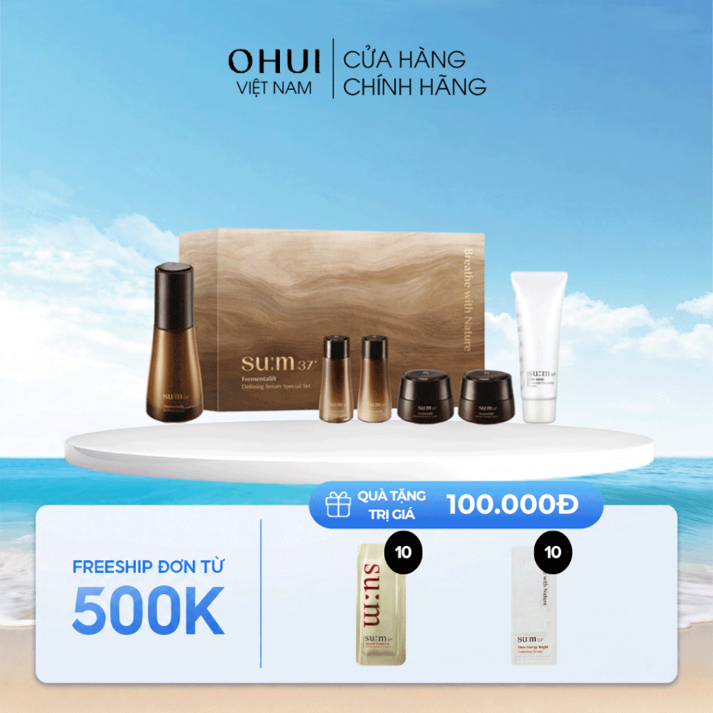 Bộ Dưỡng Da Sum37 Fermentalift Defining Serum Special Set
