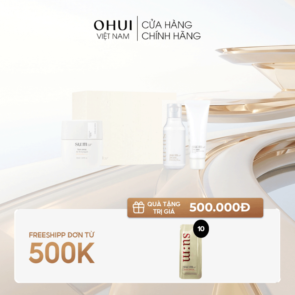 Bộ Kem Chống Nắng Sum37 Sun Away Air Fit Sunquid Special Set