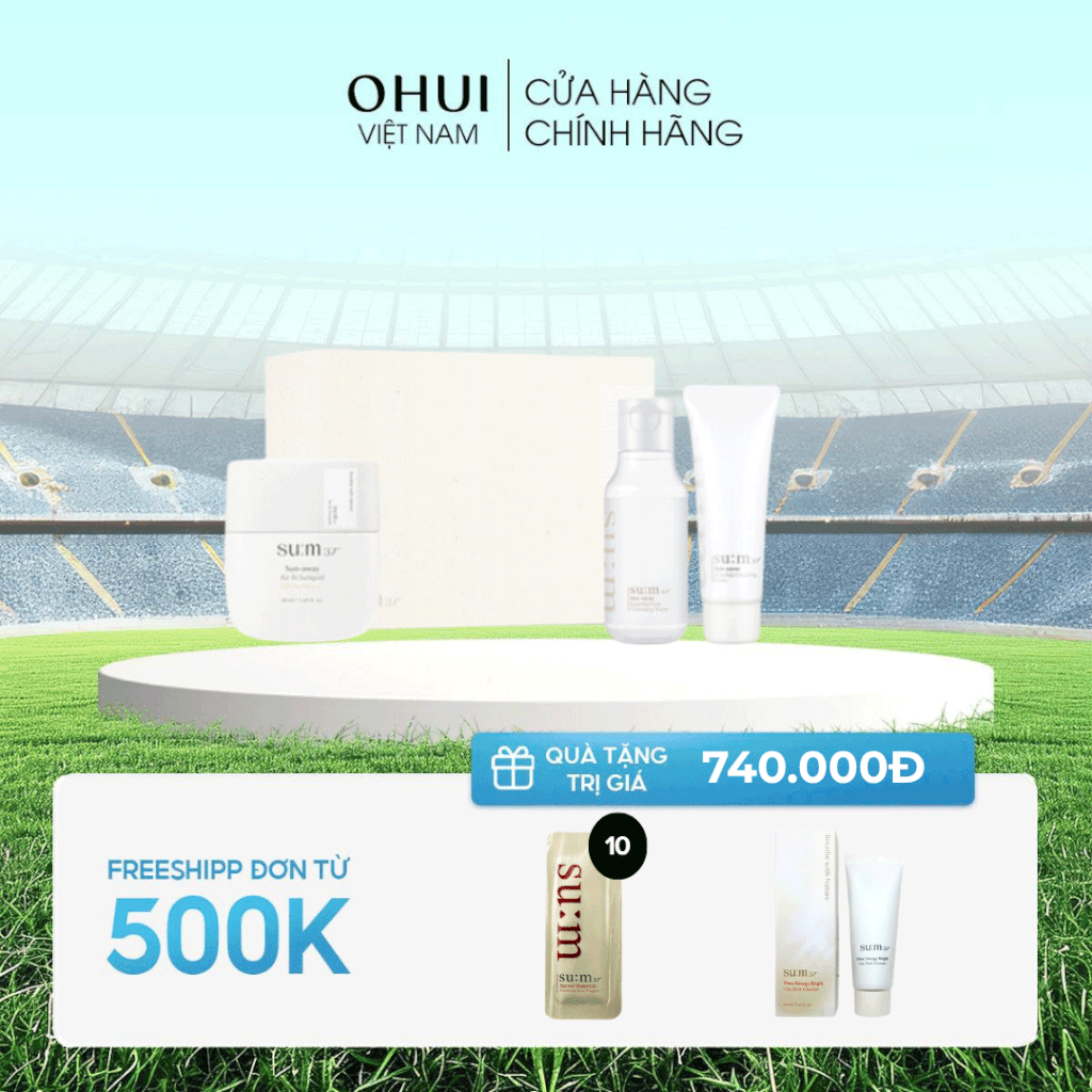 Bộ Kem Chống Nắng Sum37 Sun Away Air Fit Sunquid Special Set