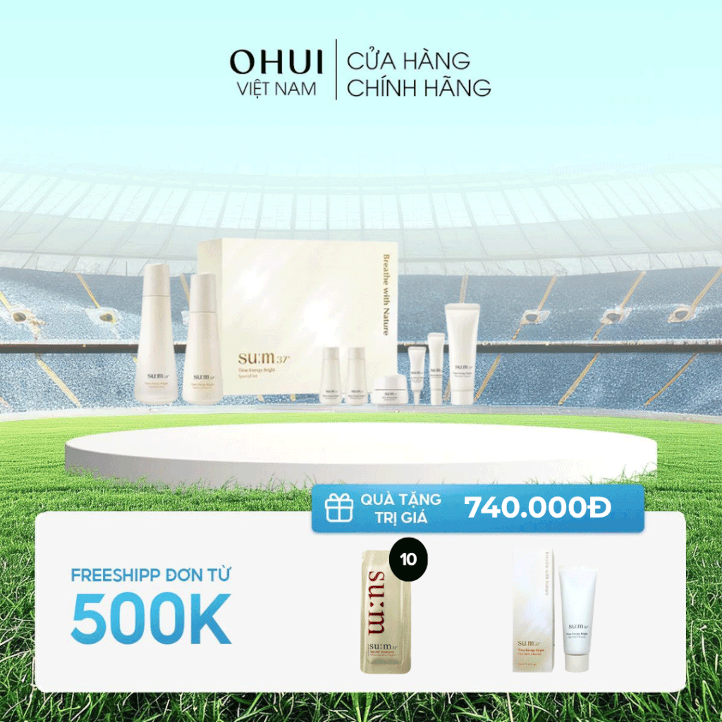Bộ Dưỡng Da Sum37 Time Energy Bright Special Set