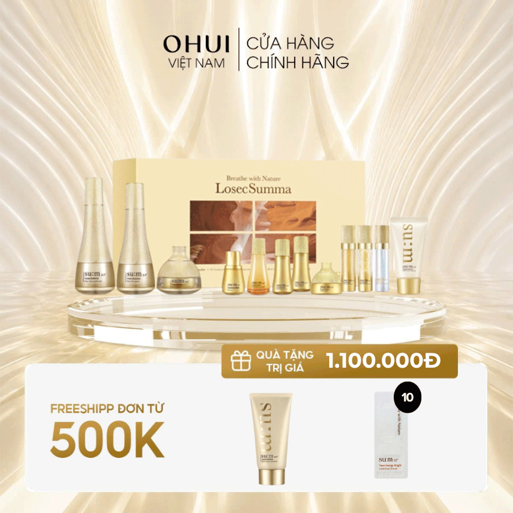 Bộ Dưỡng Da Sum37 LosecSumma Elixir Set
