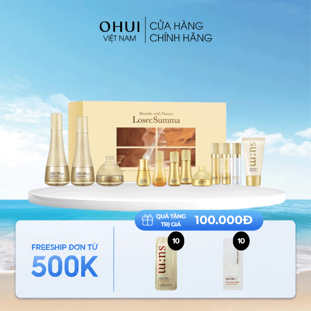 Bộ Dưỡng Da Sum37 LosecSumma Elixir Set