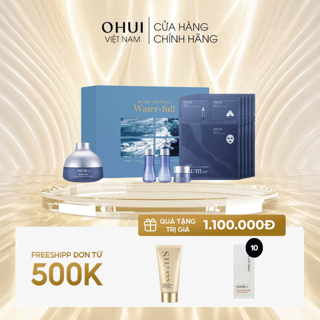 Bộ Dưỡng Da Sum37 Water-full 120 Special Set