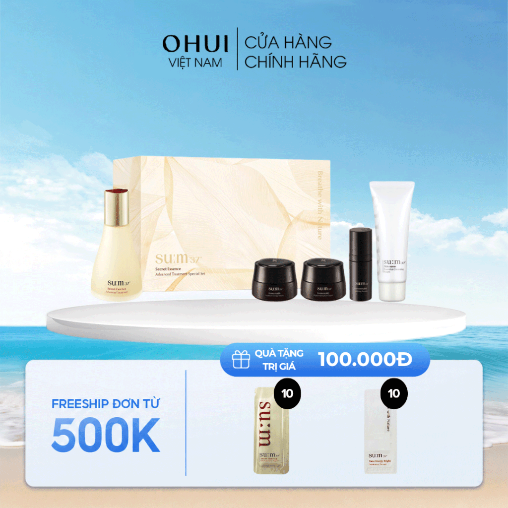 Bộ Nước Thần Su:m37 Secret Essence Advanced Treatment 5pcs Special Set