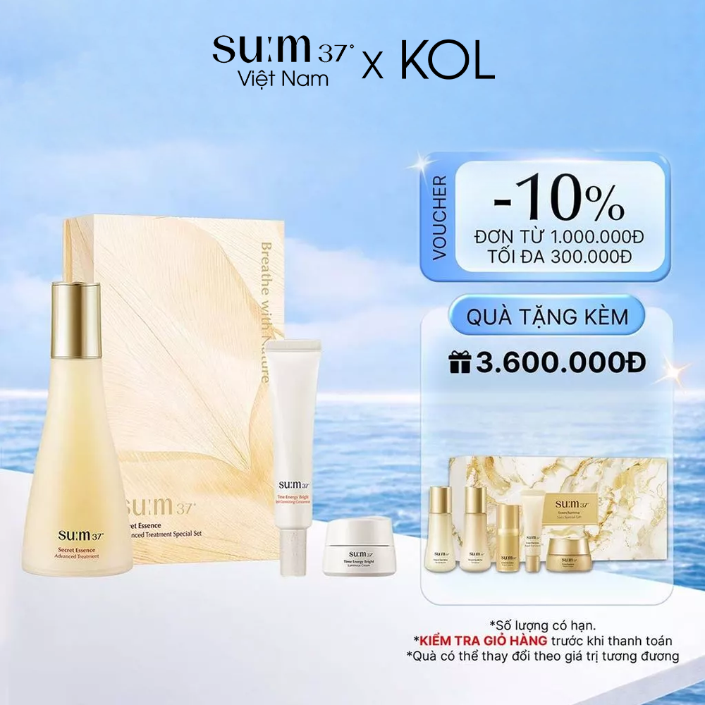 Bộ Nước Thần Sum37 Secret Essence Advanced Treatment Y25