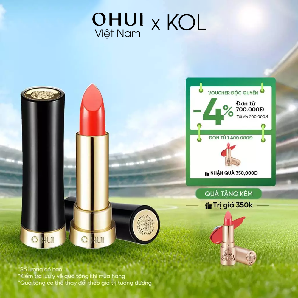 [KOL x OHUI] Son Ohui Rouge Real Lipstick Cho Làn Môi Căng Mọng