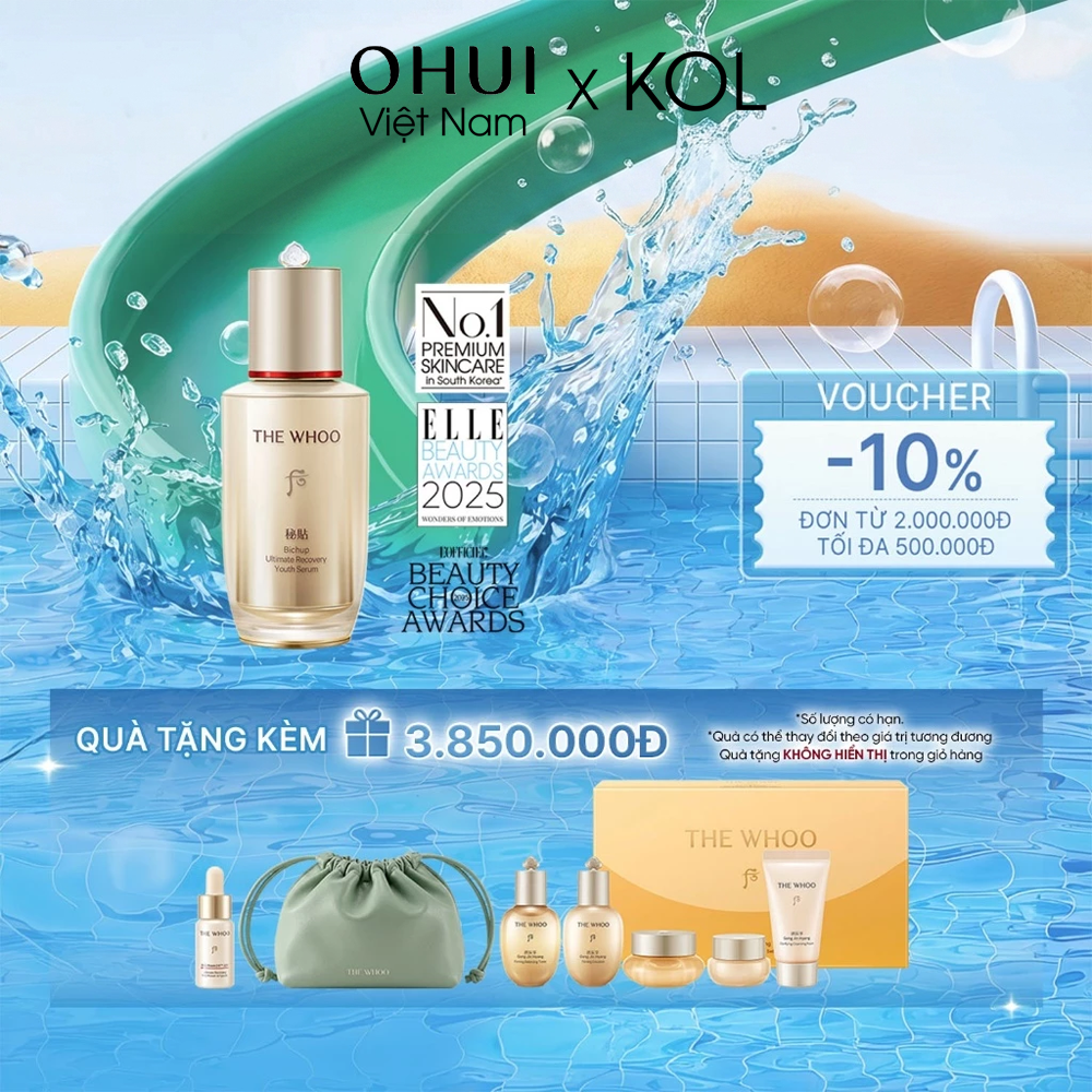 [KOL x OHUI] Tinh chất tự sinh Whoo Bichup Ultimate Recovery Youth Serum 20ml Y25