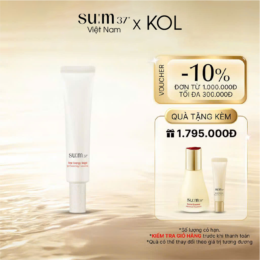 Kem Che Khuyết Điểm Sum37 Time Energy Spot Correcting Concentrate