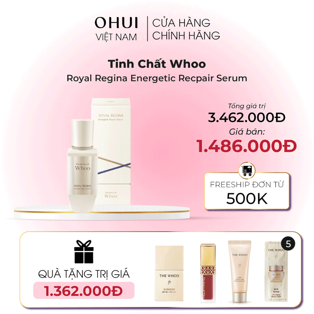 Tinh Chất Whoo Royal Regina Energetic Recpair Serum