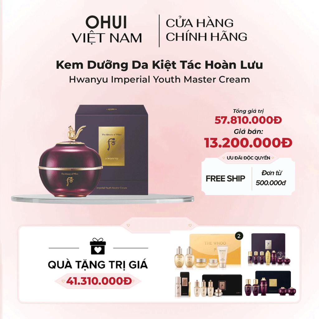 Kem Dưỡng Da Kiệt Tác Hoàn Lưu Hwanyu Imperial Youth Master Cream