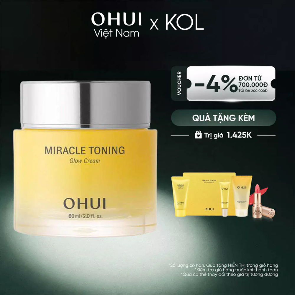 [KOL x OHUI] Kem Dưỡng Ohui Miracle Toning Glow Cream