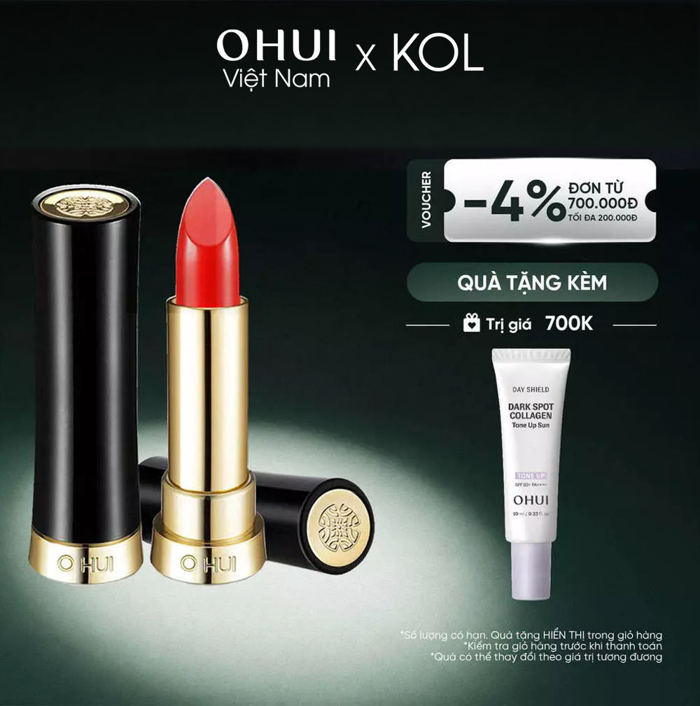 [KOL x OHUI] Son Ohui Rouge Real Lipstick Cho Làn Môi Căng Mọng