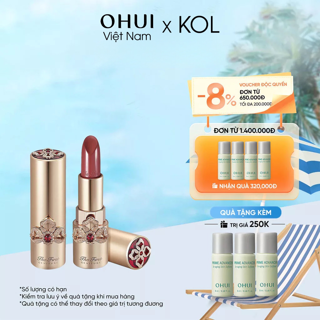 [KOL x OHUI] Son OHUI The First Geniture dưỡng ẩm trẻ hóa