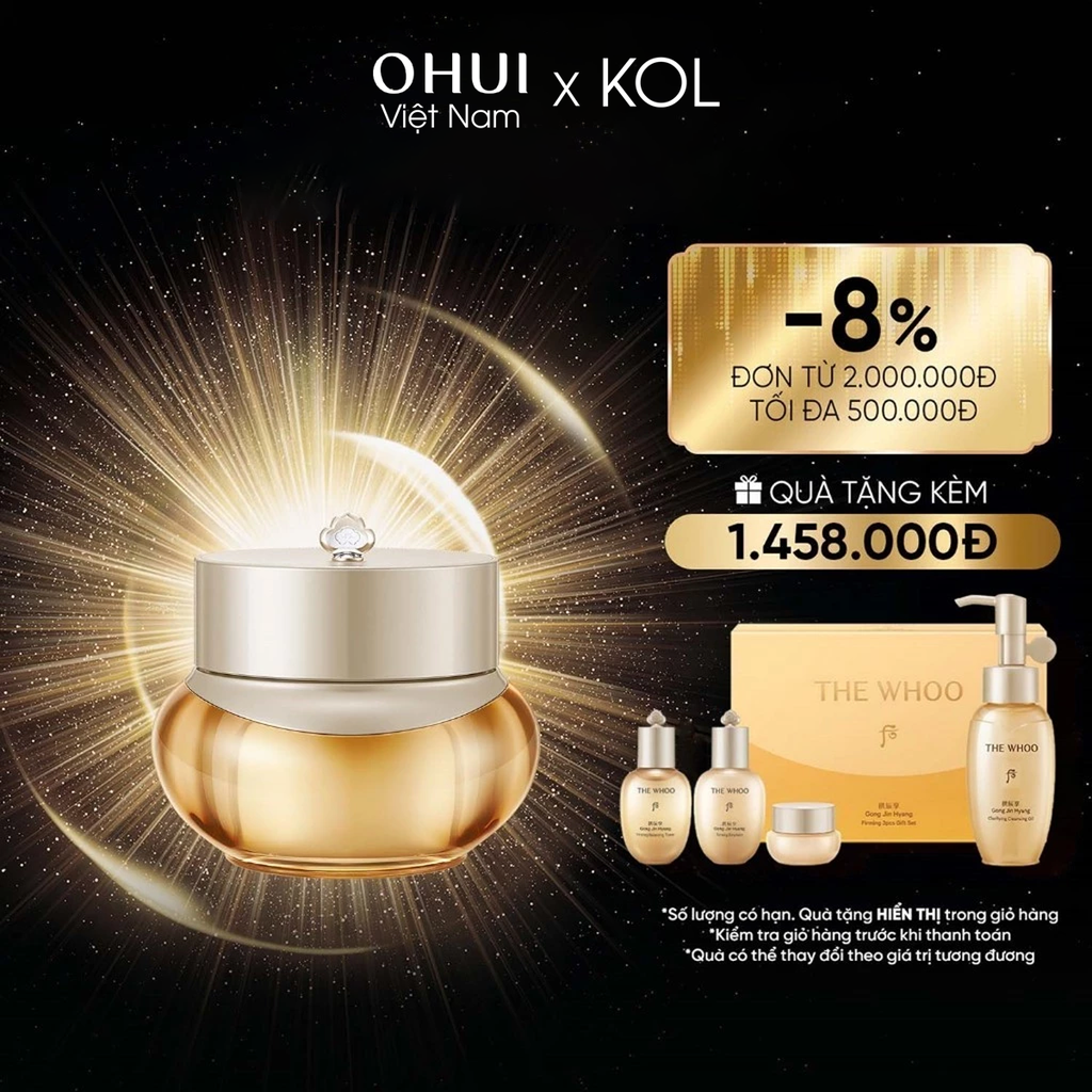 [KOL x OHUI] Kem dưỡng ẩm The Whoo Gongjinhyang Firming Cream