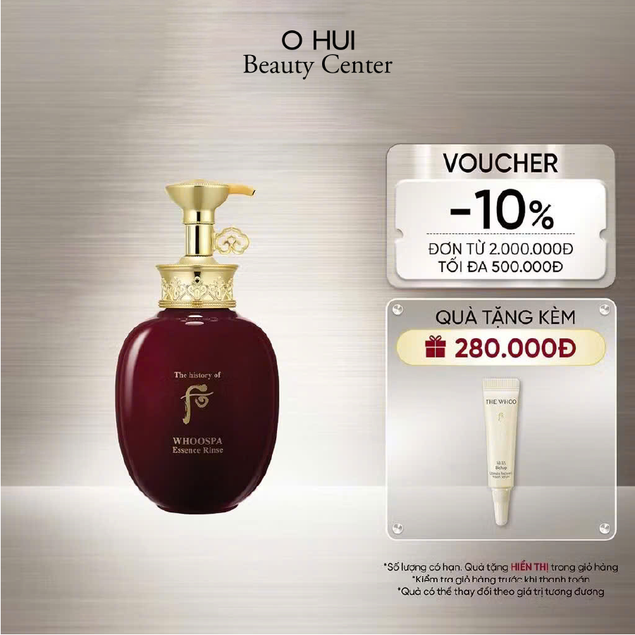 Dầu gội thảo dược Đông y Whoo Spa Scalp Aging Lift Shampoo