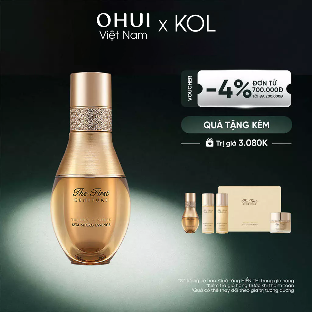 [KOL x OHUI] Tinh chất cân bằng hệ vi sinh OHUI The First Geniture Sym-Micro Essence