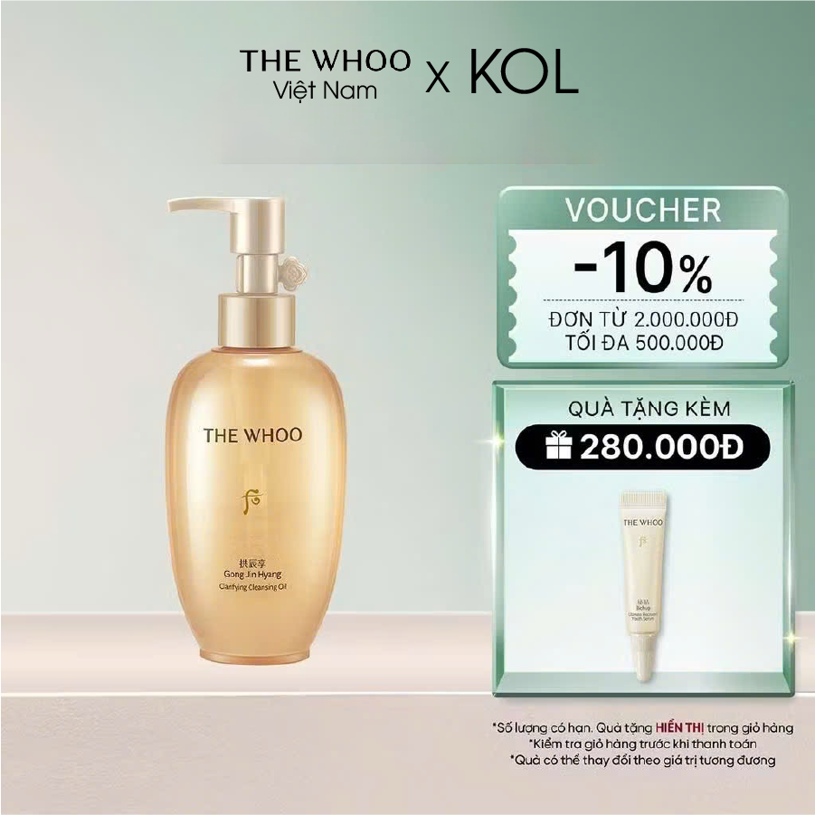 Bộ Tinh Chất Khởi Nguồn Whoo Bichup First Moisture Danhase Set