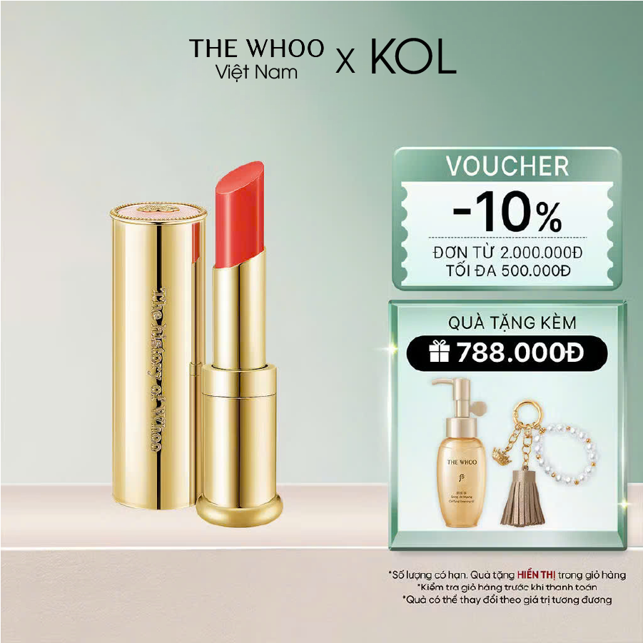 Son Dưỡng Môi Đông Y Whoo Mi Glow Lip Balm