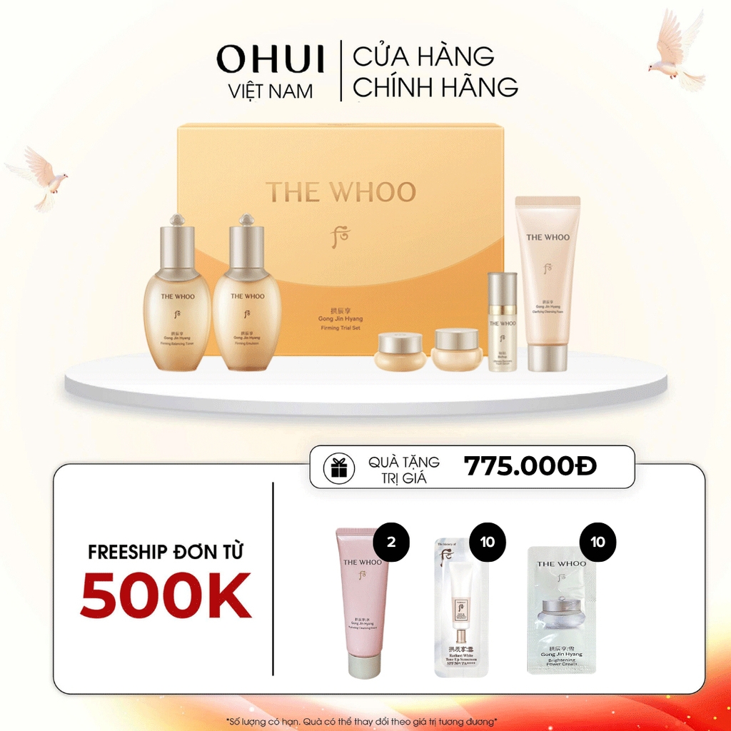 Bộ Dưỡng Da Đông Y Gongjinhyang Firming Trial Set Y24