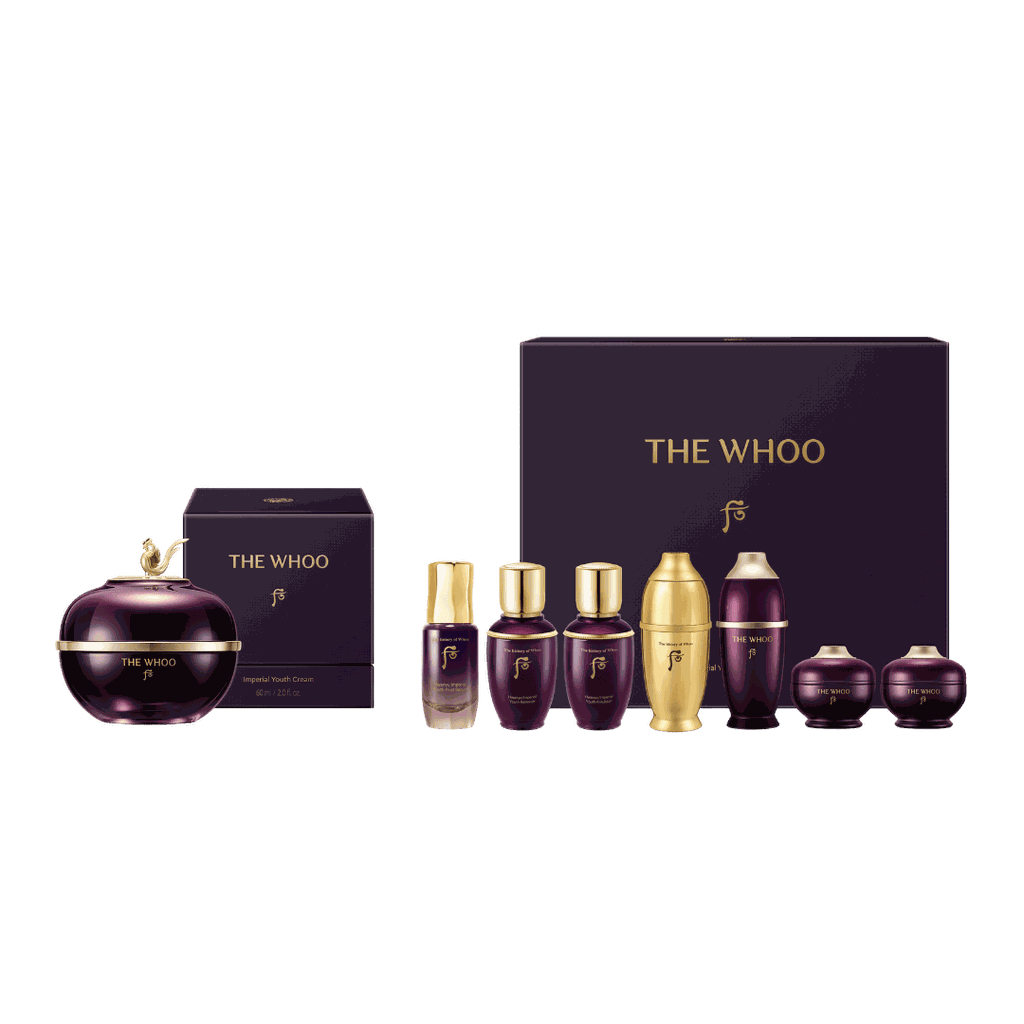 Bộ Dưỡng Da Kiệt Tác Hoàn Lưu Cao Whoo Imperial Youth Master Cream Thế Hệ 5