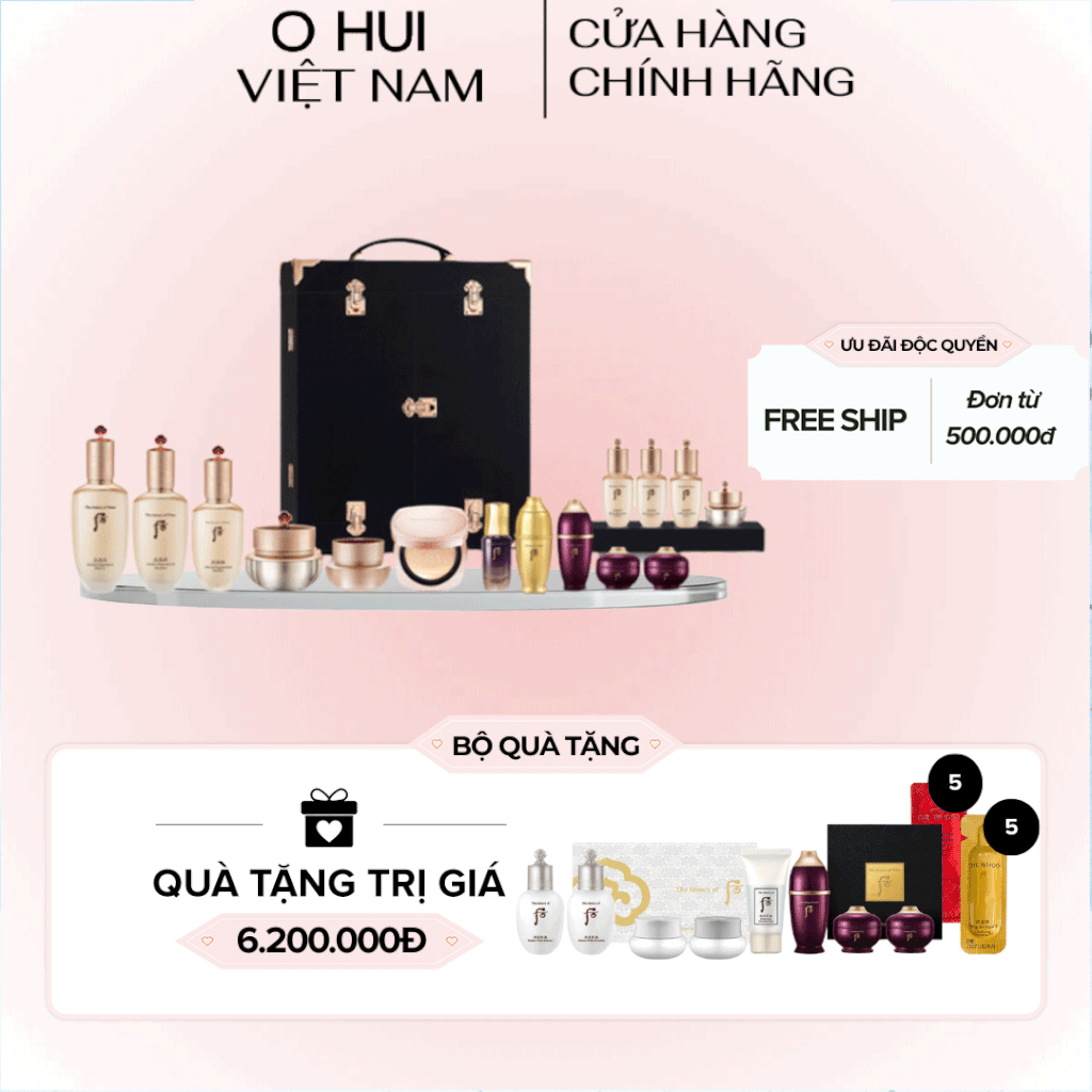 Bộ Dưỡng Da Trẻ Hóa Whoo Cheonyuldan 6pcs Special Set